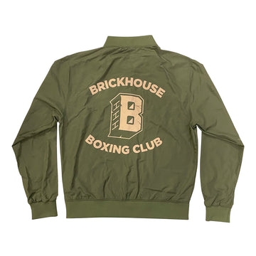 BRICKHOUSE LIGHTWEIGHT BOMBER JACKET (OLIVE)